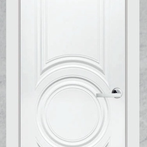 Межкомнатная дверь Симпл-4 белая эмаль